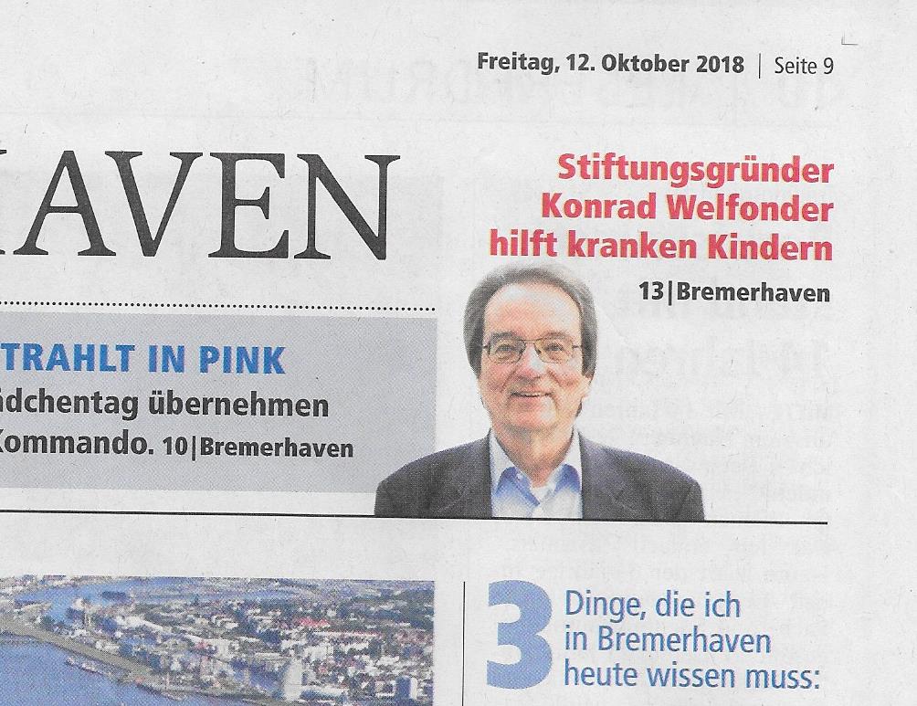 Weiteres Pressebild zu Hilfe für kranke Kinder