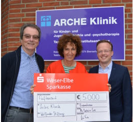 5.000 Euro für ARCHE Klinik